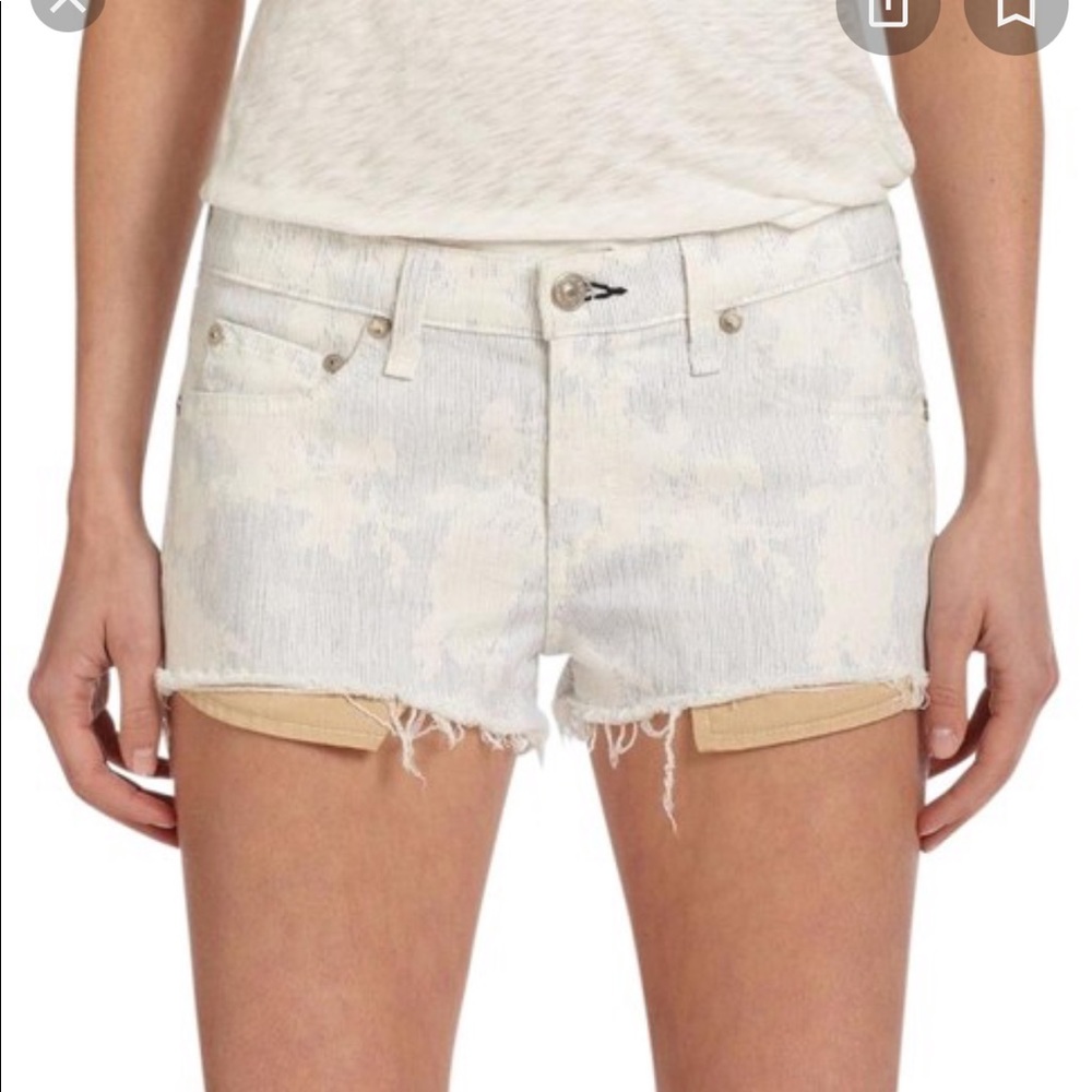Rag & bone cutoff shorts - Kahuna print
